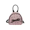 Mochila Coreana de Nicho para Mulheres 2025 Verão Novo Estilo Mochila de Laço Grande Capacidade Bolsa de Viagem Mochila Escolar
