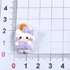 Desenho Animado Fofo Frutas se Abraçando Gato KT Acessórios de Resina diy Acessórios de Cola de Creme Decoração de Presilha de Cabelo Pequenos Acessórios de Resina