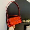 Bolso de Hombro Sencillo de Color Macarrón de Moda para Niña 2023 Nuevo Bolso de Mano Trendy para Salir de Color Caramelo