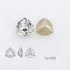 Cristales Dongzhou Triangulares 7mm Coloridos con Base Puntiaguda para Uñas Rhinestones Pequeña Cabeza de Tigre Forma Triangular Rhinestones Accesorios para Uñas DIY