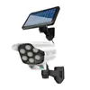 Cámara de Luz de Monitoreo Solar Sensor de Luz Luz de Calle LED Impermeable Luz LED Exterior para Jardín Pared