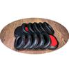 Funda de esponja para auriculares PU ovalada cuadrada tamaño 8060 8565 9070 9575 10085 1058511090