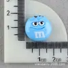 Accesorios de Resina DIY Pasador Pegamento Cremoso Divertido m Bean Funda para Teléfono Móvil Accesorios de Caramelo Pasador de Expresión Material para Accesorios de Cabello