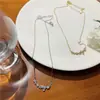 Brillante Collar de Estrella Galáctica para Mujer 2025 Nueva Moda Cadena para Clavícula Diseño Único Joyería Versátil Venta al por Mayor
