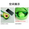 Bolso Bandolera de Aguacate Transfronterizo Billetera de Monedas de Silicona Bolso de Hombro para Bebés Niños Padres e Hijos Mini Bolso Bandolera de Fruta