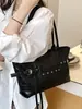 Bolso Grande de Alta Gama para Mujer 2026 Nuevo Estilo Bolso de Hombro Versátil para el Trabajo, Bolso de Mano de Moda con Patrón de Cocodrilo Bolso Tote