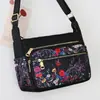Saco das mulheres nova moda saco do mensageiro casual senhoras saco de ombro diagonal das mulheres pequeno saco de nylon saco fabricantes de saco de pano atacado