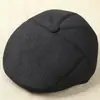 Nueva gorra de béisbol para exteriores de otoño e invierno para hombres de mediana edad y mayores, cortavientos, para ciclismo, cálida, con pico de pato, gorra casual de algodón al por mayor