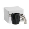 Moda Criativa Modelagem Cerâmica Caneca Rede Social Revólver Caneca Cerâmica 3D Personalidade Café Bebendo Caneca Conjunto de Bebidas Atacado