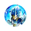Insignia Saiyan de Dragon Ball Insignia Broche Periférico Bidimensional de Animación Lata Boca 58mm Insignia Barra Chi