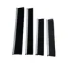 Chuangtong Tipo H/F Tira de Aleación de Aluminio Negra Cepillo de Tira Industrial a Prueba de Polvo Cepillo de Tira Negra Sellado Impermeable Puerta y Ventana Máquina Herramienta Cepillo de Pelo Negro