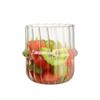 2026 Nuevo Modelo Vaso de Vidrio de Borosilicato de una Sola Capa, Vaso Transparente con Forma de Sombrero para Postre en Casa, Vaso para Desayuno con Leche y Jugo