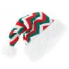 Novo chapéu de Natal de lã tricotada chapéu do Papai Noel decoração de feriado chapéu listrado de pelúcia de alta qualidade de Natal