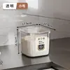 Balde de Arroz Estilo Japonês Chuanhang para Uso Doméstico, Arroz de Grau Alimentício, Grãos, Farinha, Balde Simples para Armazenamento de Grãos, Recipiente para Armazenamento de Arroz e Farinha