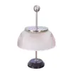 Lámpara de mesa pequeña minimalista estilo chino, lámpara de noche creativa con plato de jade blanco, luz nocturna decorativa artística para casas de huéspedes y dormitorios, disponible al por mayor