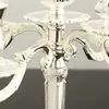 Enfeites de Castiçal Clássico Estilo Europeu, Decorações de Mesa de Luxo Leve e Alto Valor Estético, Enfeites de Castiçal para Decoração de Casa em Liga de Zinco Atacado