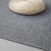 Felpudo de Entrada Color Sólido Imitación Sisal, Resistente a Manchas y Fácil de Cuidar, Felpudo de Entrada para el Hogar Estilo Simple
