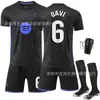 Modelo No 2526. 10 Jersey Messi Barcelona Jersey Mamba Negro No. Conjunto de Uniforme de Fútbol 14 Rashford Yamal