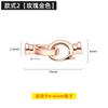 Fecho para Colar de Pérolas, Fecho para Pulseira, Conector de Corrente de Contas, Acessórios de Fecho para Joias DIY, Fábrica de Fechos de Prata S925