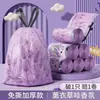 Bolsa de Basura Rollo Grande para Hogar Engrosada Resistente al Desgarro con Cordón Bolso Extra Grande Especial para Residuos de Cocina Bolsa de Limpieza Extra Gruesa