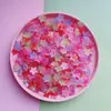 Simulación de dibujos animados estrella suave caramelo degradado resina accesorios caramelo suave pegamento crema bricolaje pegamento teléfono funda horquilla material