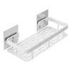 Estante de Almacenamiento para Baño Sin Taladro Inodoro Inodoro Inodoro Lavabo Lujo Ligero Estante de Almacenamiento Largo Cuadrado Estante de Almacenamiento Montado en Pared