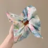 Acessório de elástico de cabelo extra grande, novo modelo estilo coreano 2026, corda de cabelo de alta elasticidade, scrunchie, estilo francês, alto valor estético, acessório de cabelo para mulheres
