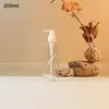 Botella dispensadora de champú de 200 ml en stock, Botella de plástico vacía de forma irregular, Botella de plástico PET, Botella dispensadora de gel de ducha y loción corporal