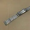 Accesorios para reloj correa brazalete de acero inoxidable plano 20mm
