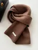 Seleção de cachecol de lã pura australiana 100% cashmere, novo cachecol de malha quente para homens e mulheres, de cor sólida e combinando