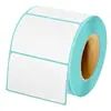 Etiqueta de código de barras adesiva sensível ao calor três-à-prova de papel para etiquetas de papel 35~4060*40 impressão papel térmico impressora