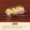 312 West Point Caixa Blister Caixa Plástica Produtos Plásticos Descartável Caixa de Embalagem West Point Caixa de Embalagem Bolo Baba