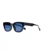 Gafas de sol retro personalizadas de montura pequeña negra y marrón para mujer, estilo coreano, modernas, populares, para fotografía callejera, hip-hop, con protección UV