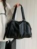 Bolsa Satchel Coreana de Viagem para Mulheres 2025 Nova Bolsa Tote Casual Estilo Coreano Grande Capacidade Bolsa Transversal Bolsa de Bagagem