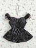 Top de manga curta com detalhe de renda acinturado Estilo puro desejo transfronteiriço mangas bufantes de bolinhas babados doce feminino top justo atacado