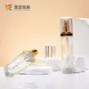 Cor Personalizável 30ml Base Líquida Cosmético Loção Isolante Cabeça de Bomba Frasco de Vidro para Perfume Cabeça de Spray Substituível