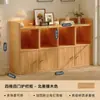 Estante e armário de armazenamento integrados na parede, criado-mudo de quarto, armário com gavetas para sala de estar, armário de armazenamento, móvel baixo para casa, armário de armazenamento de chão