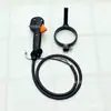 Secador de pelo Ebz8500 Ensamblaje de Mango de Acelerador de Gama Alta Asiento del Mango Accesorios para Secador de Pelo Piezas Universales Interruptor