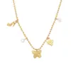 Conjunto Transfronterizo de Acero Inoxidable Europeo y Americano Moda Verano Colgante de Concha y Estrella de Mar