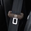 Adecuado para el enchufe del cinturón de seguridad de Mazda, hebilla del cinturón de seguridad, cubierta protectora antiarañazos, antidesgaste, anticortes, fila delantera y trasera, universal.