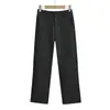 Nuevo Traje de Otoño de Alta Gama y Alta Calidad Pantalones de Pierna Recta Temperamento Femenino Moderno Versátil de Moda Pantalones de Vestir Pantalones Casuales