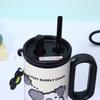 Taza Gigante de Hielo de Aspecto Premium para Mantener Frío para Estudiantes, Termo Portátil para Té Aromático al Aire Libre, Taza de Agua Doble para Acompañar
