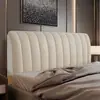 Modelo Nuevo de Fábrica Cubierta de Cabecera Gruesa de Cuero para Casa con un Toque de Alta Gama, Juego de Fundas de Cama Suaves Totalmente Acolchadas al por Mayor
