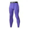 Pantalones casuales de alta elasticidad de secado rápido para hombre, pantalones largos ajustados para correr y fitness de verano, pantalones ajustados para hombre para uso al aire libre, pantalones largos de pierna recta