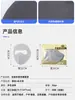 Mascarilla Facial Cálida Shitu con Ganchos para Orejas, Protector Facial Completo a Prueba de Viento y Frío, Máscara Térmica 3D para Esquí al Aire Libre