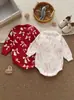 Suéter de Punto con Lazo para Niños Mono de Otoño e Invierno 100% Algodón Puro Bebé Clase A Informal Suéter para Bebé Niñas