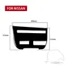 Adequado para Nissan Nissan GTR R35 painel do console central do CD acabamento preto piano decoração de modificação do interior do carro