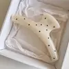 Pinza para el pelo de verano estilo ins con bloques de color para mujer, pasador lindo de lunares japoneses para niña, pinza de tiburón grande para recogidos.