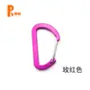 Venta al por mayor No. 5 Hebilla de Cable en Forma de D Hervidor de Agua Power Bank Gancho para Llaves Conexión de Cuerda de Tienda de Campaña Hebilla Gancho de Cable en Stock
