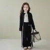 Traje para Niñas 2026 Nuevo Primavera y Otoño Estilo Coreano Elegante Ropa de Otoño para Bebé Niña Ropa Deportiva Casual de Manga Larga Conjunto de Dos Piezas Ropa Infantil